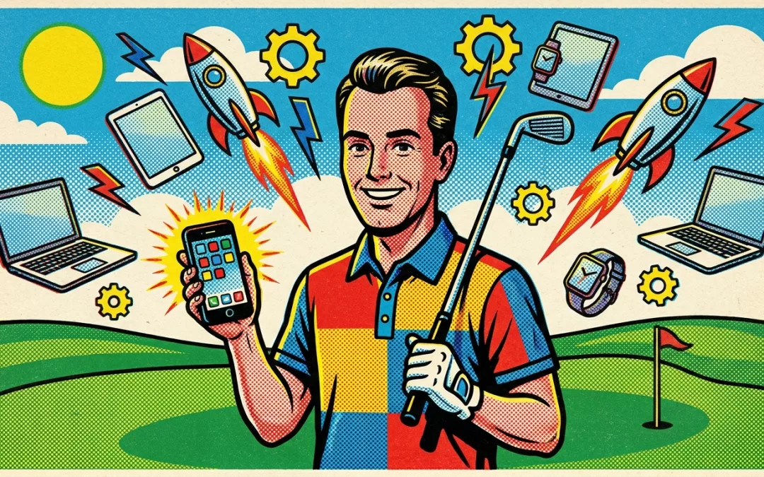 Neue Technik kommt über den Golfplatz ins Unternehmen