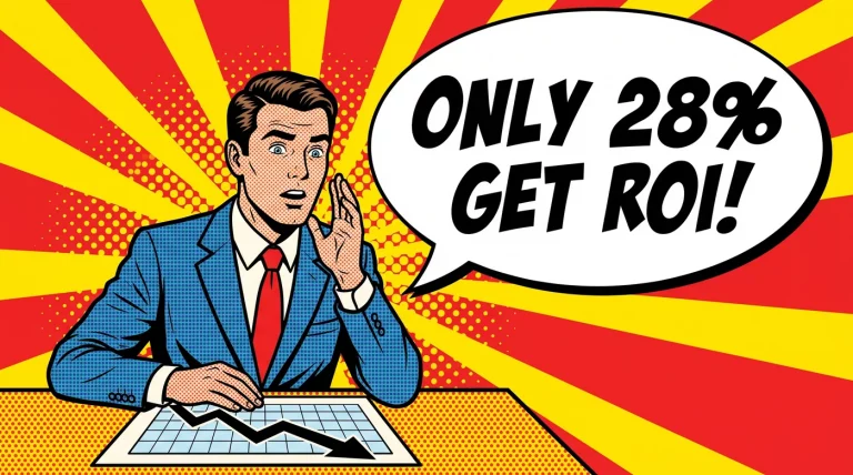 AI ROI in Midsize Companies: Why Only 28 Percent Succeed