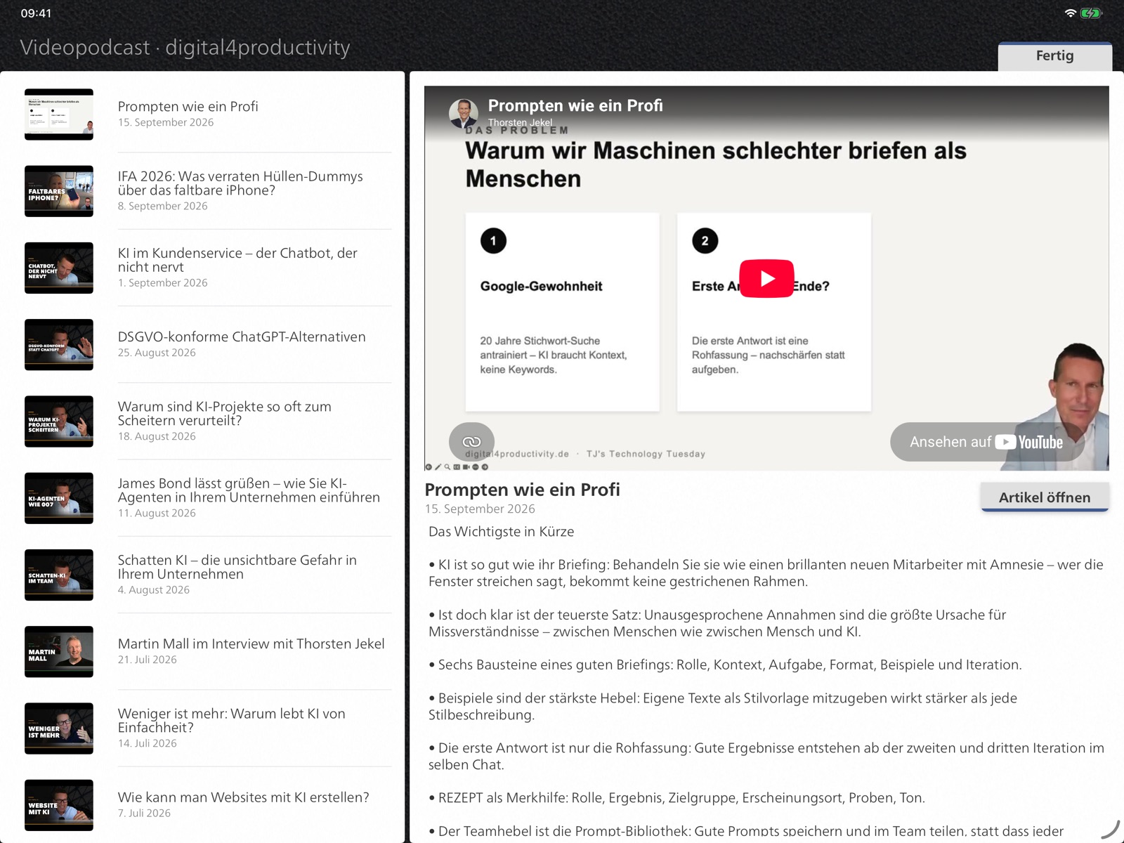 itempus Videopodcast